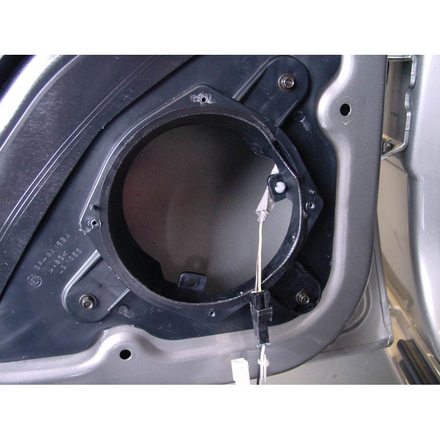 2008 GMC Envoy Rear door speaker removed