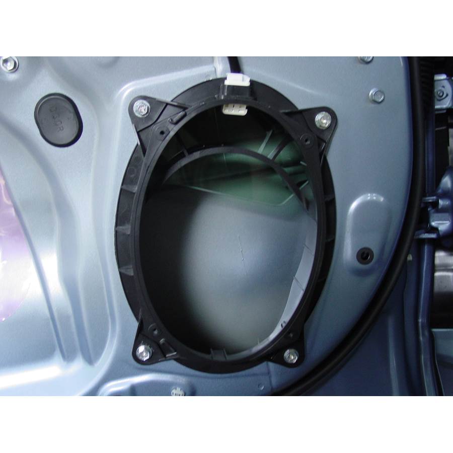 2012 Toyota Highlander Front speaker removed