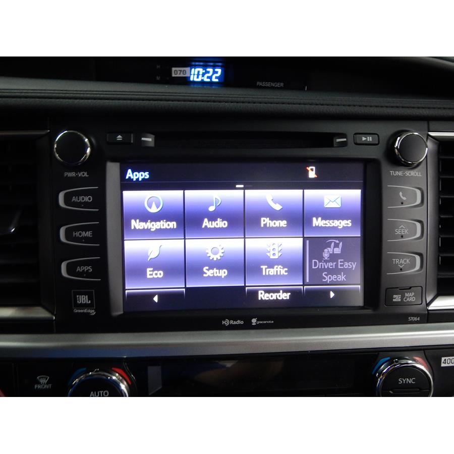 2017 Toyota Highlander Factory Radio