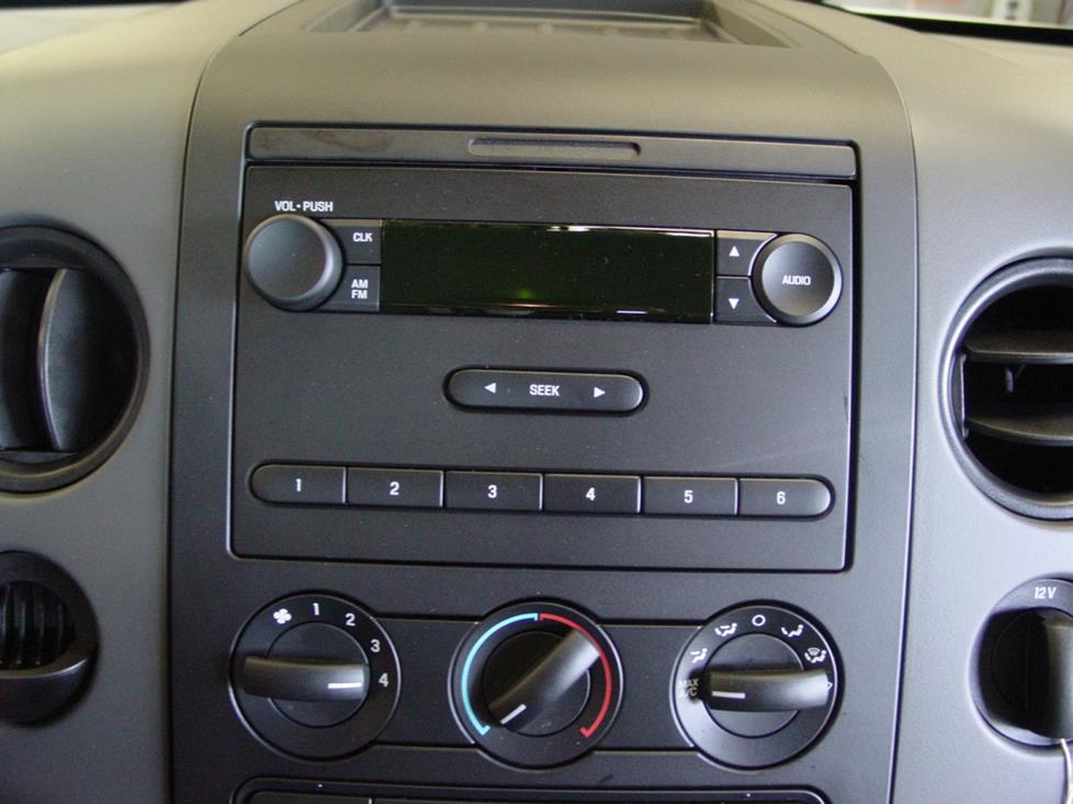 Ford f-150 factory radio