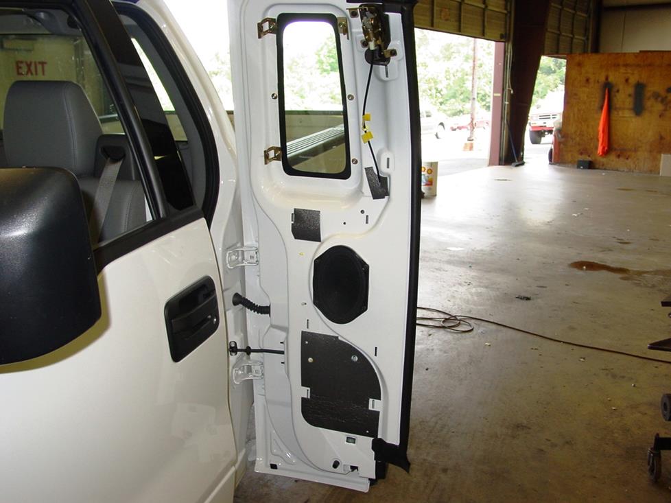 Ford F-150 rear door panel