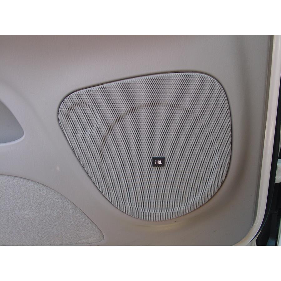 2001 Toyota Sequoia Front door speaker location