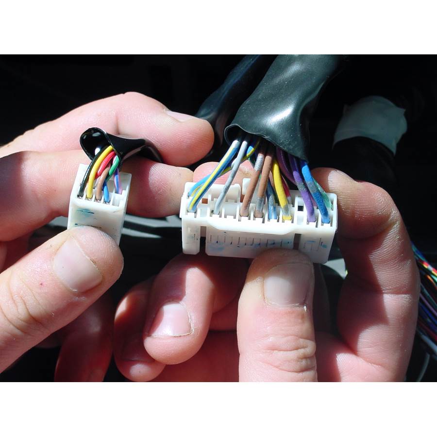 2002 Toyota Sequoia Factory amp wiring