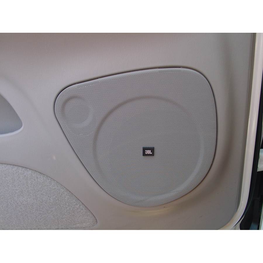 2002 Toyota Sequoia Front door speaker location