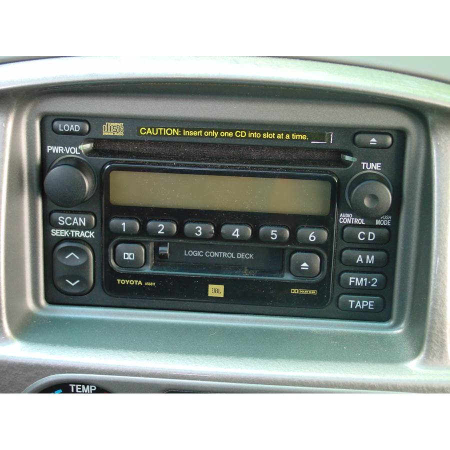 2002 Toyota Sequoia Factory Radio