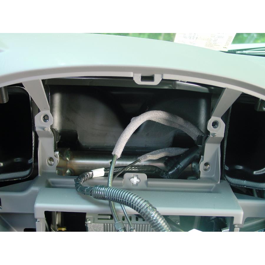 2004 Toyota Sequoia Factory radio removed