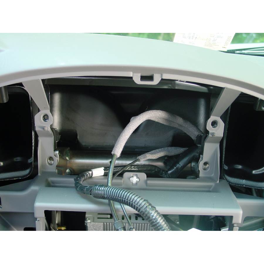 2006 Toyota Sequoia Factory radio removed
