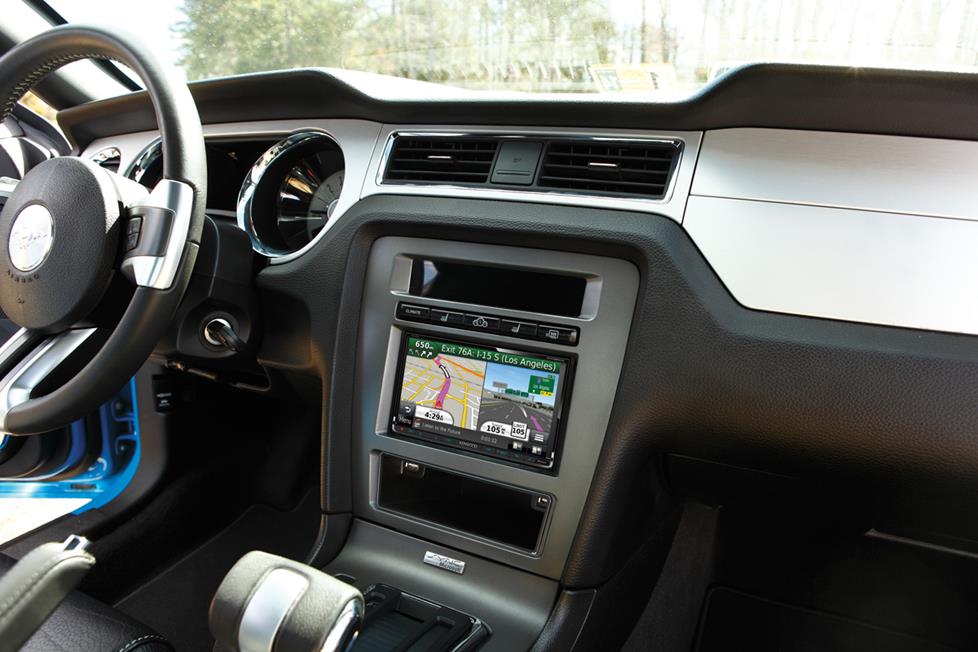 Kenwood DNX890HD in a Ford Mustang
