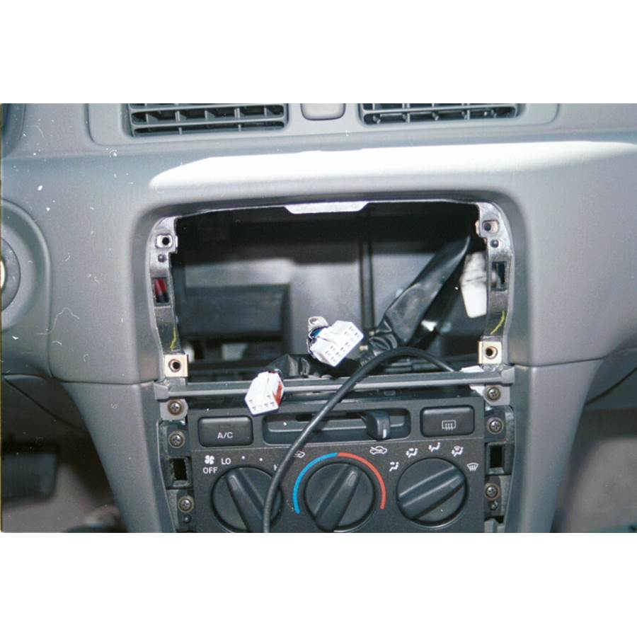 1997 Toyota Camry LE Factory radio removed