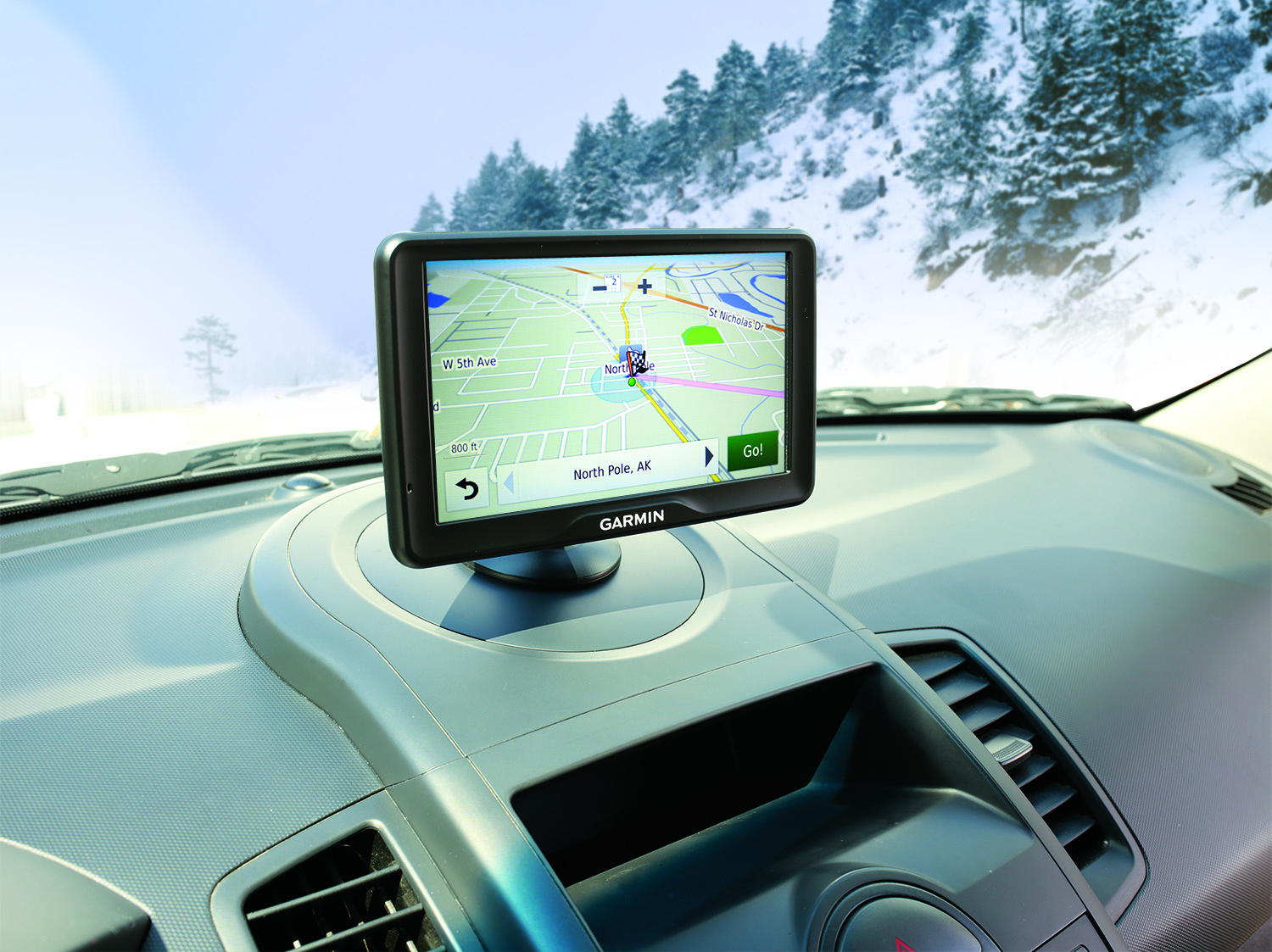 Portable GPS navigator guide