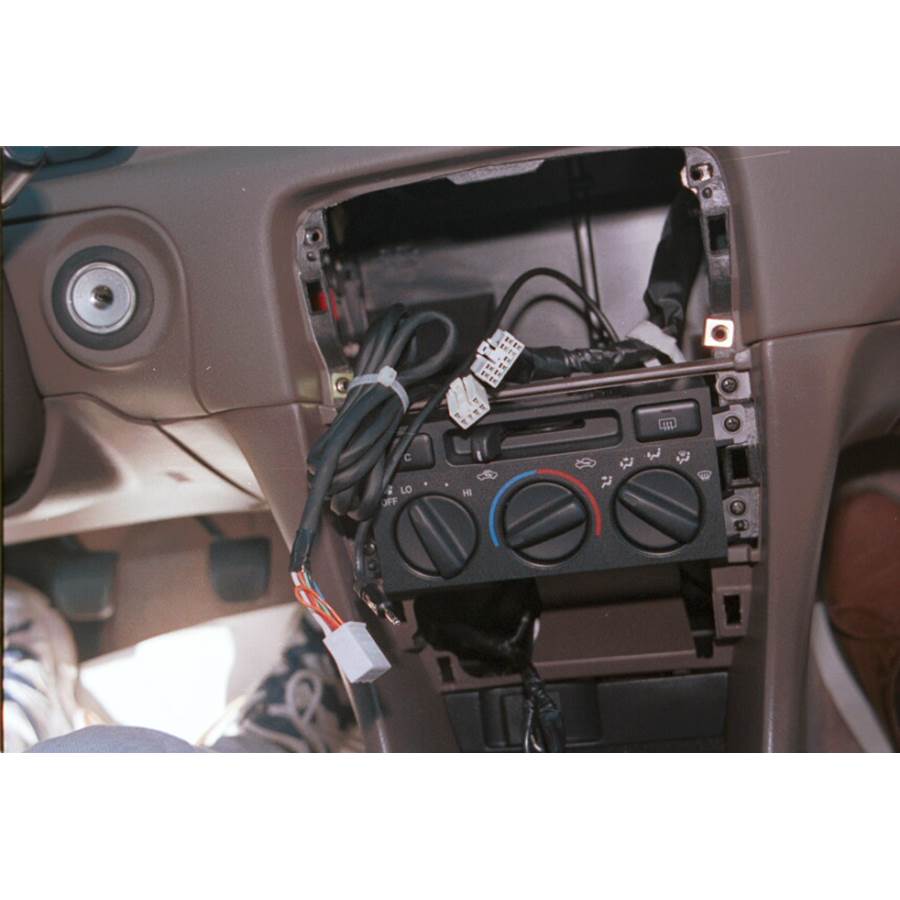 2000 Toyota Camry Factory radio removed