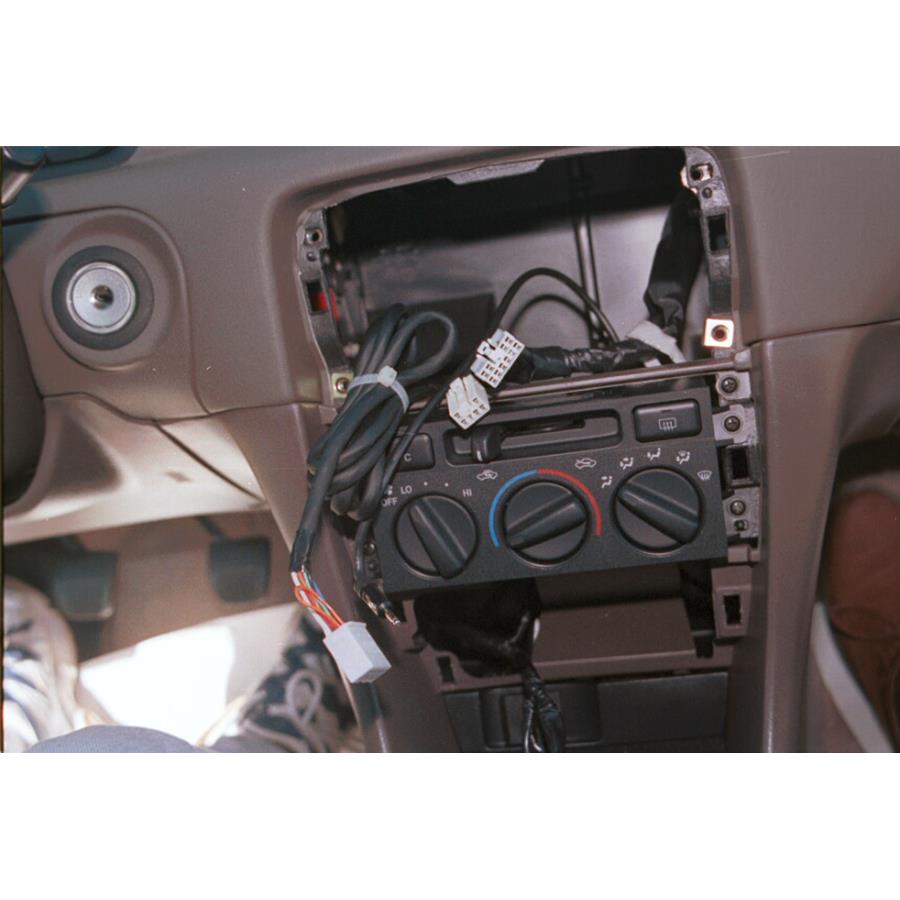 2001 Toyota Camry Factory radio removed