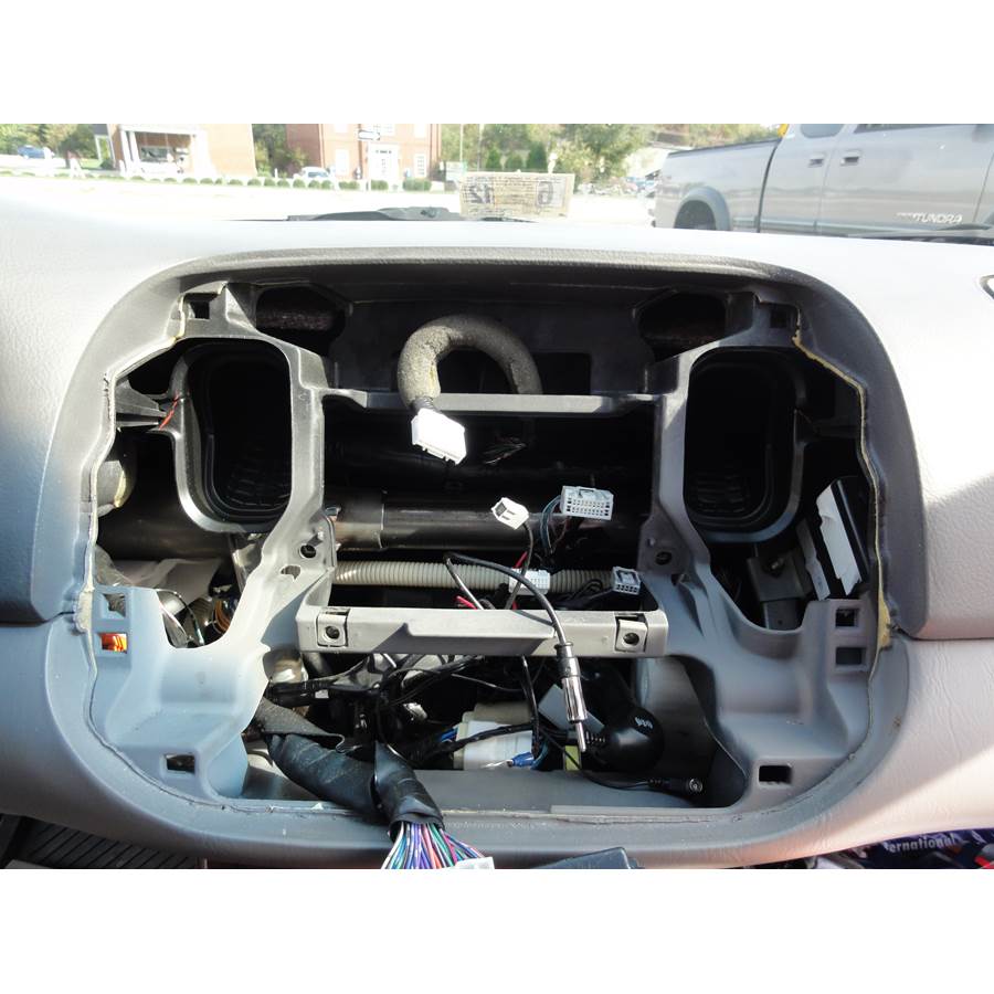2003 Toyota Camry Factory radio removed