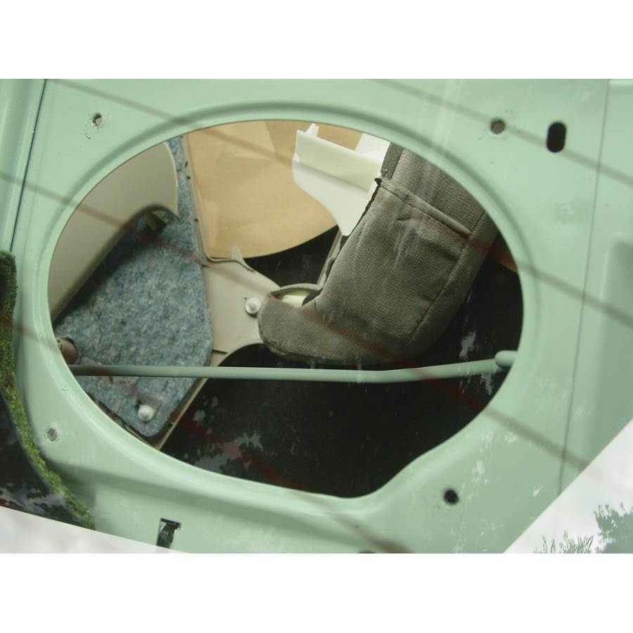 2003 Toyota Camry Rear deck speaker removed