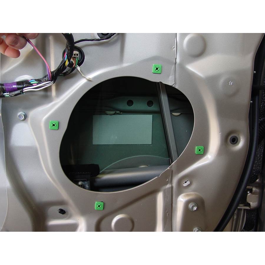 2008 Toyota Camry Front speaker removed