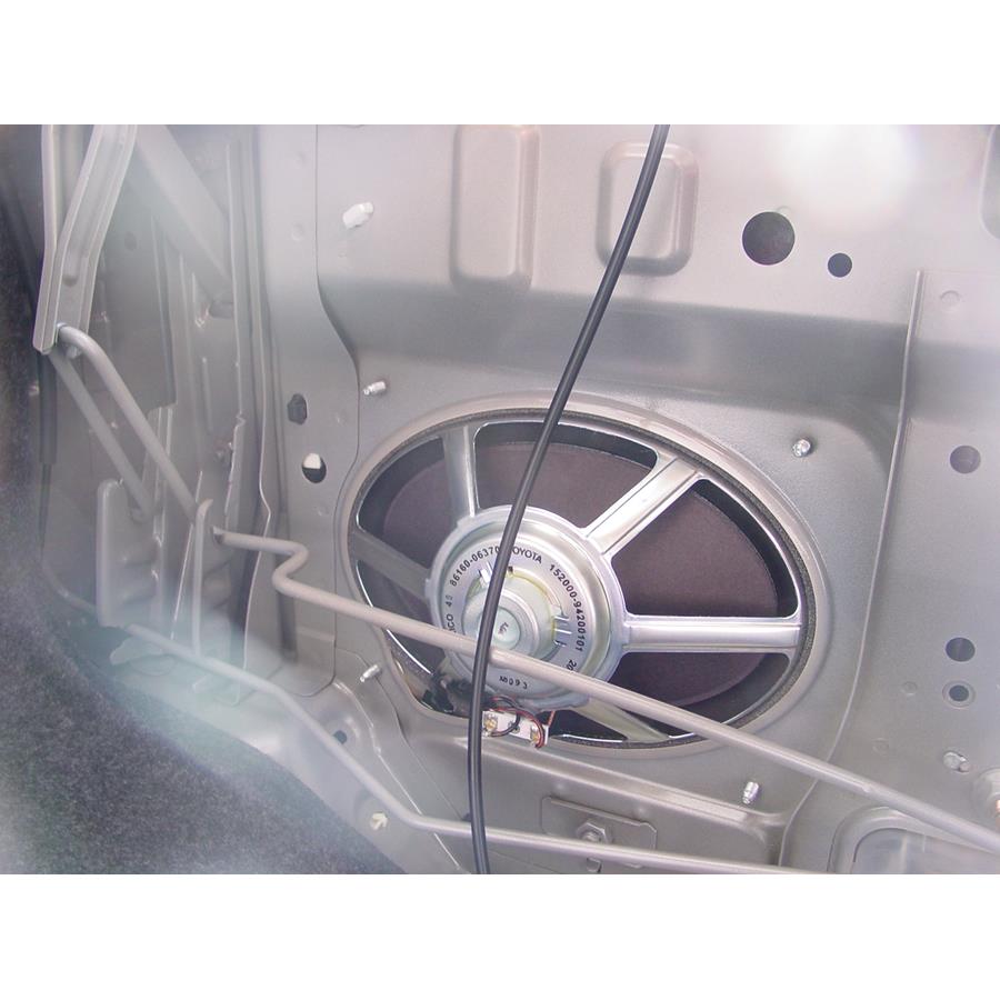 2011 Toyota Camry Rear deck speaker location