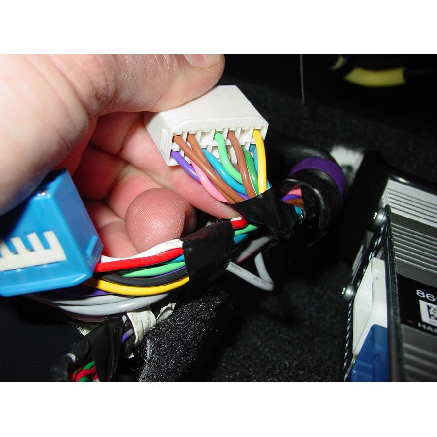 2009 Toyota Camry Factory amp wiring
