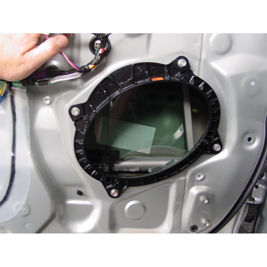 2011 Toyota Camry Hybrid Front speaker removed