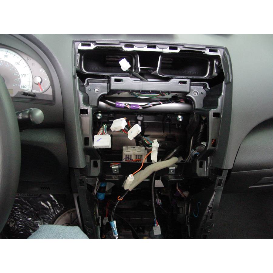 2011 Toyota Camry Hybrid Factory radio removed