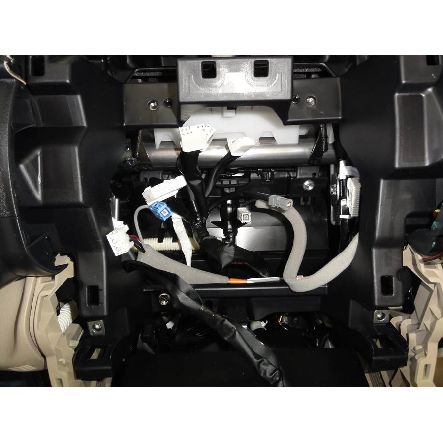 2012 Toyota Camry Hybrid Factory radio removed