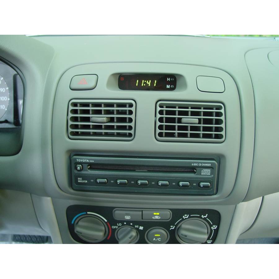 2001 Toyota Corolla Other factory radio option