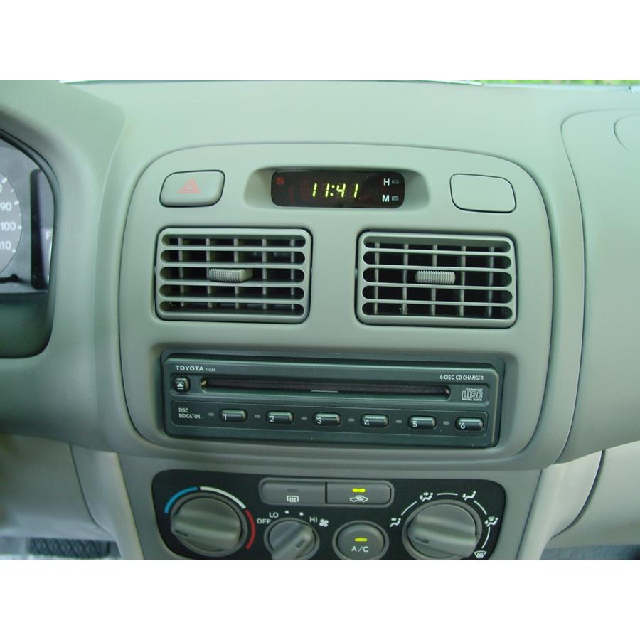 2002 Toyota Corolla Other factory radio option