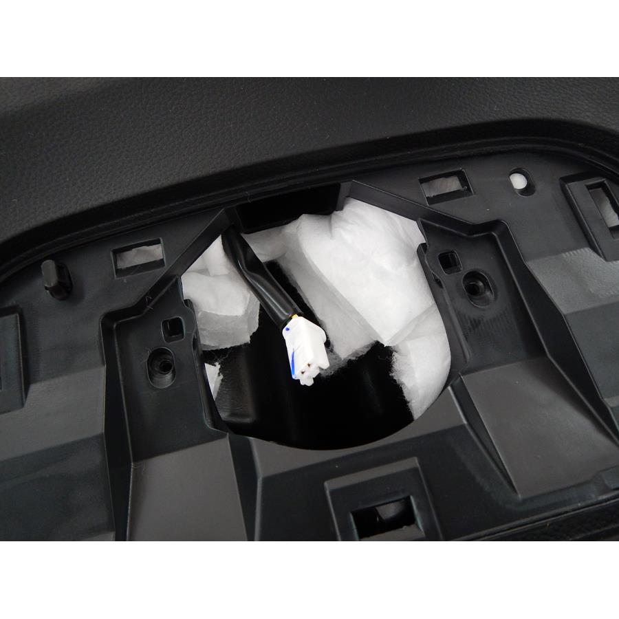 2015 Subaru Outback Center dash speaker removed