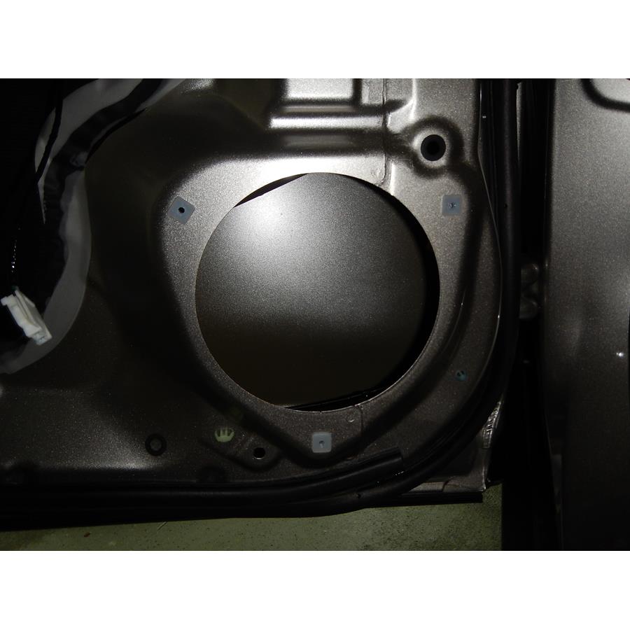 2015 Subaru Outback Rear door speaker removed