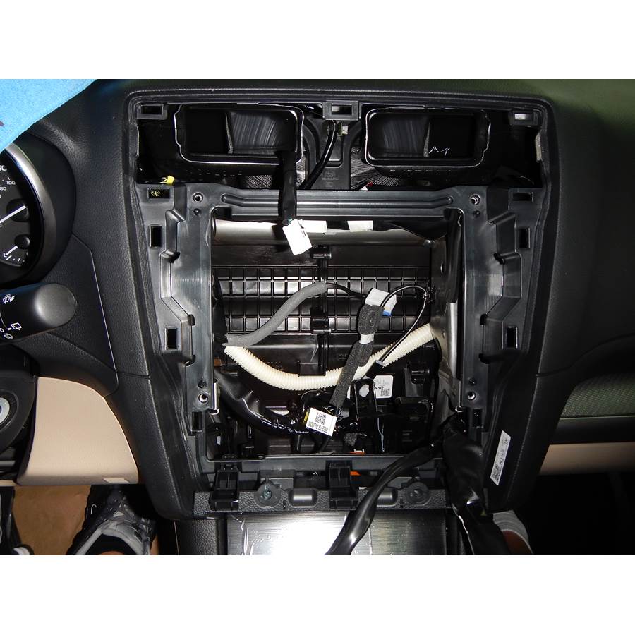 2016 Subaru Outback Factory radio removed