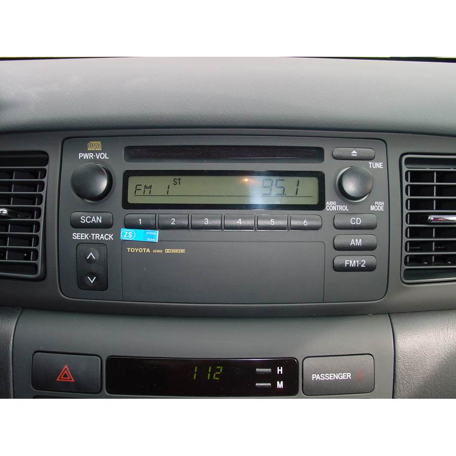 2003 Toyota Corolla Factory Radio