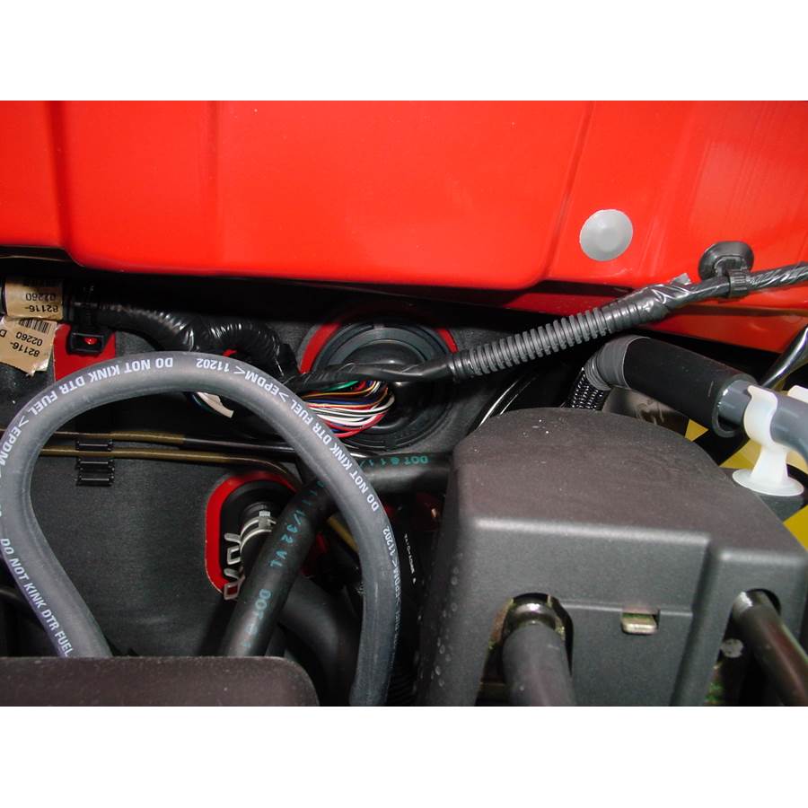 2008 Toyota Corolla Firewall access