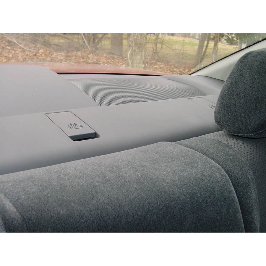 2008 Toyota Corolla Rear deck speaker location