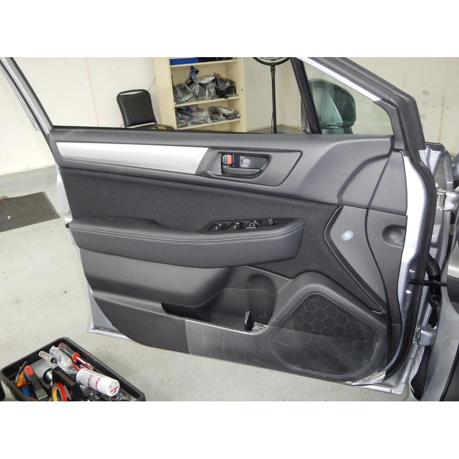 2015 Subaru Legacy Front door speaker location