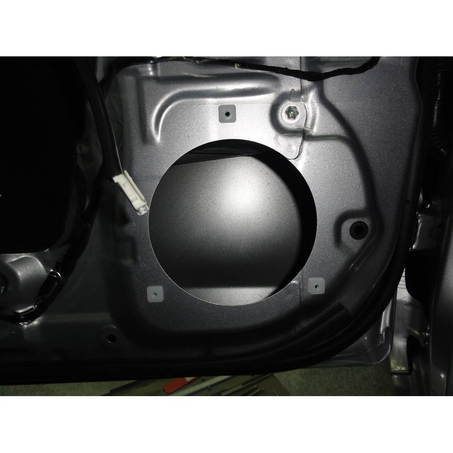 2012 Subaru Impreza Front speaker removed