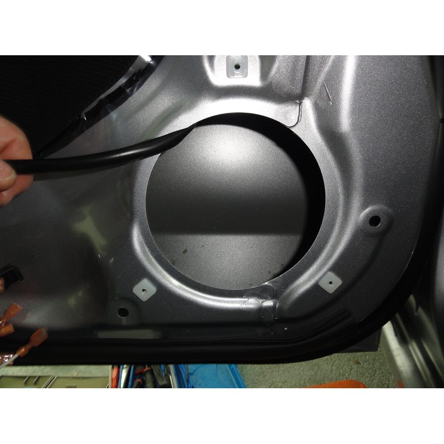 2014 Subaru XV Crosstrek Rear door speaker removed