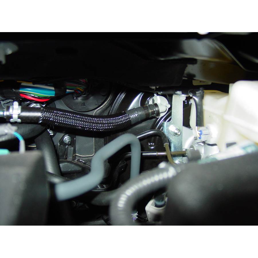 2009 Toyota Corolla Firewall access