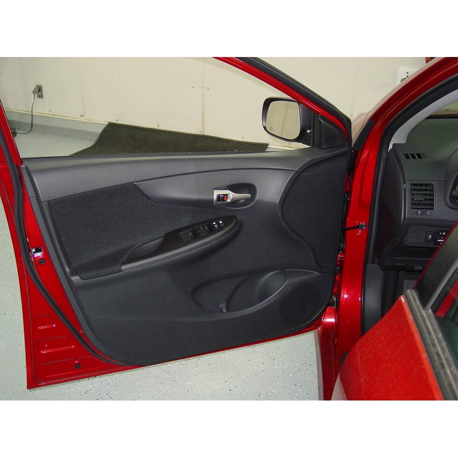 2012 Toyota Corolla Front door speaker location