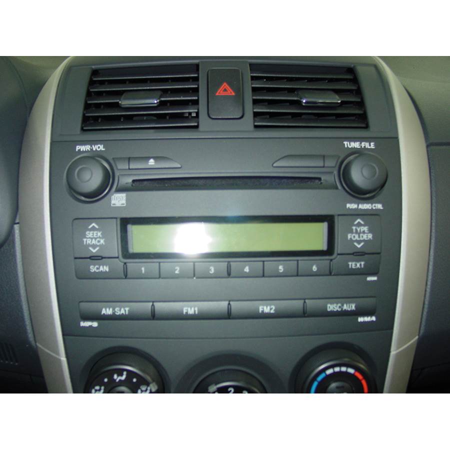 2012 Toyota Corolla Factory Radio