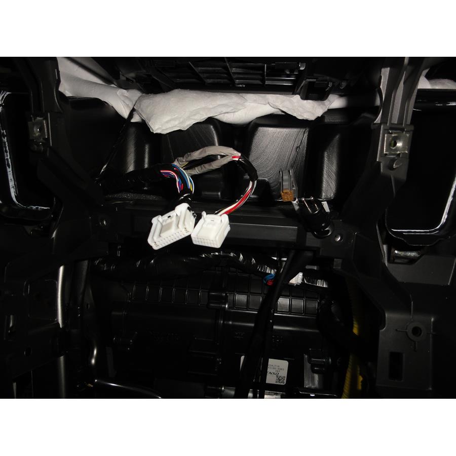 2012 Subaru Legacy Factory radio removed
