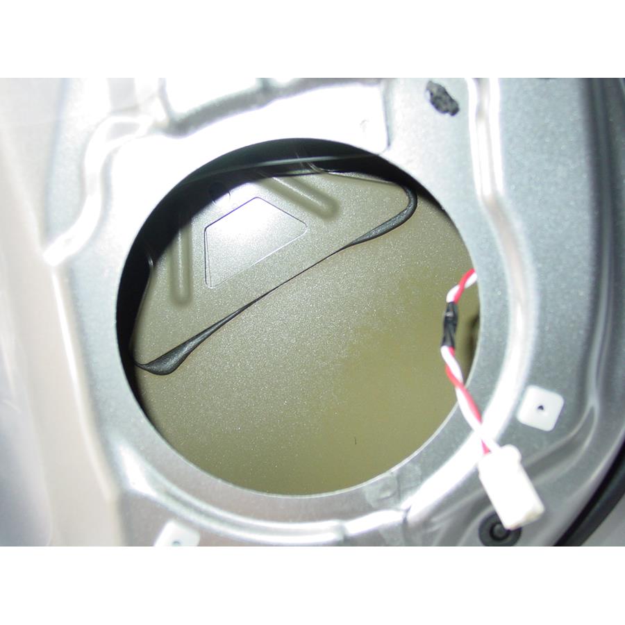 2011 Subaru Legacy Rear door speaker removed