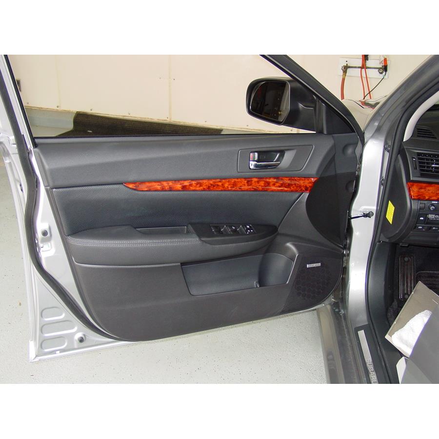 2013 Subaru Legacy Front door speaker location