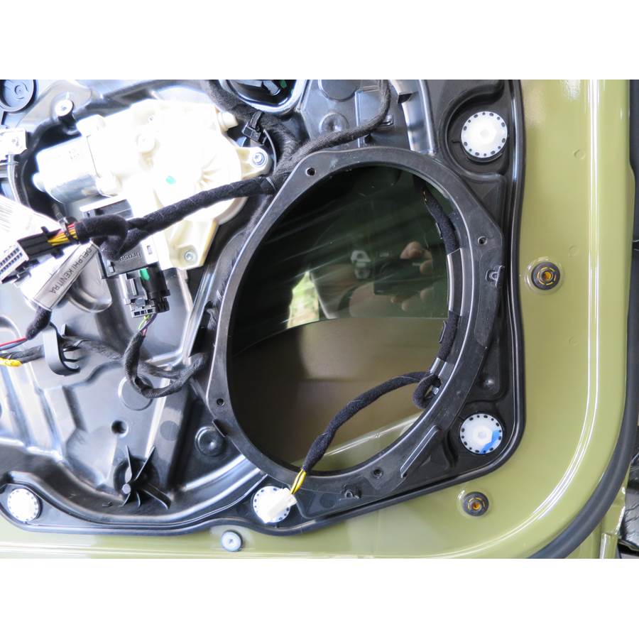 2017 Jeep Renegade Front speaker removed
