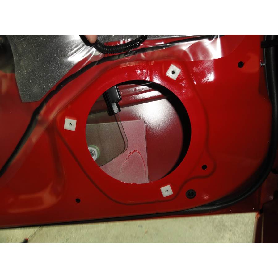 2019 Subaru BRZ Front speaker removed
