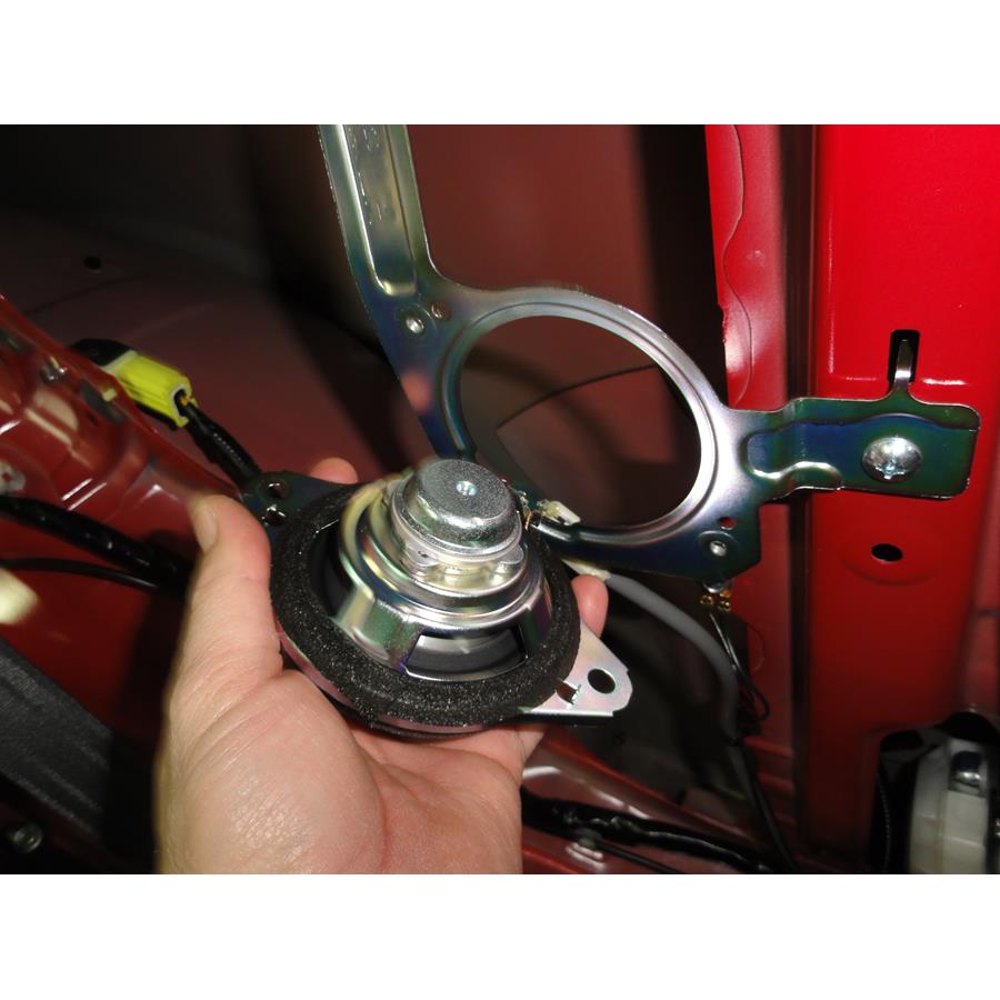 2018 Subaru BRZ Rear side panel speaker removed