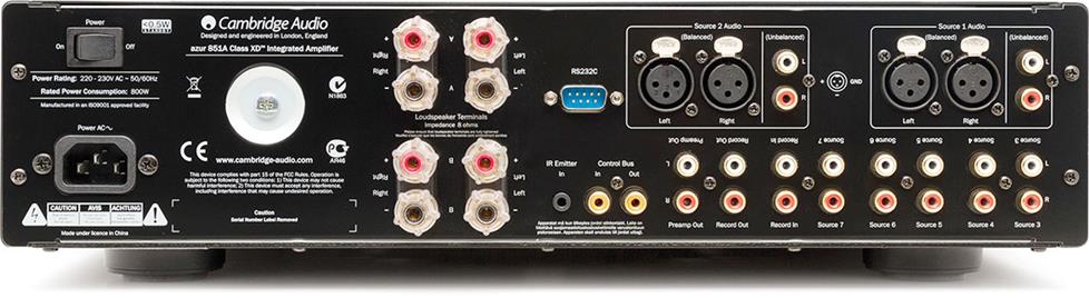 Cambridge Audio Azur 851A integrated amplifier