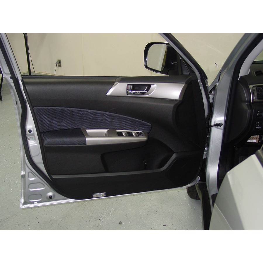 2009 Subaru Forester Front door speaker location
