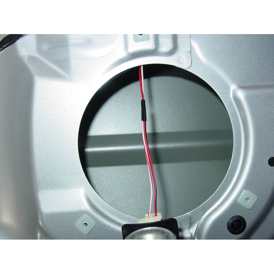 2011 Subaru Forester Rear door speaker removed