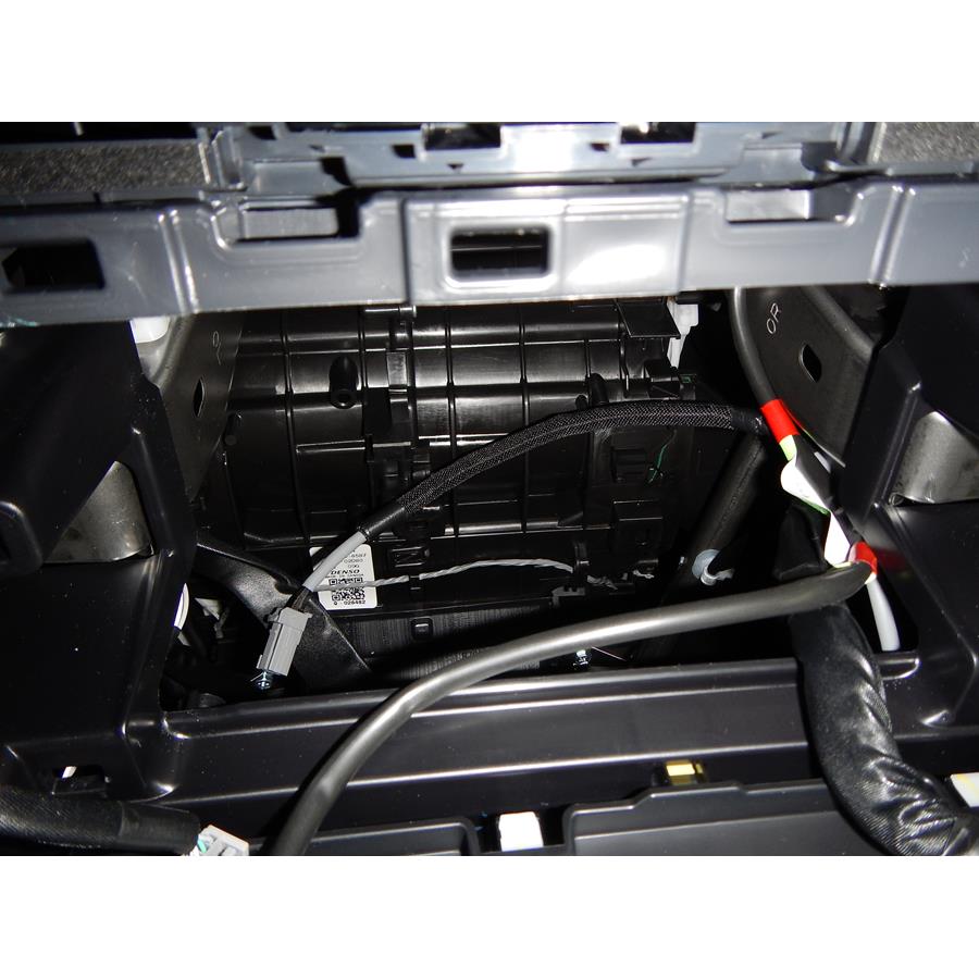 2015 Toyota Corolla Factory radio removed