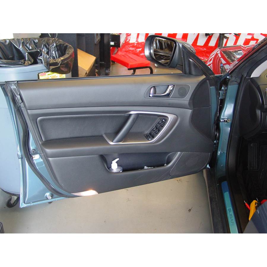 2005 Subaru Outback Front door speaker location