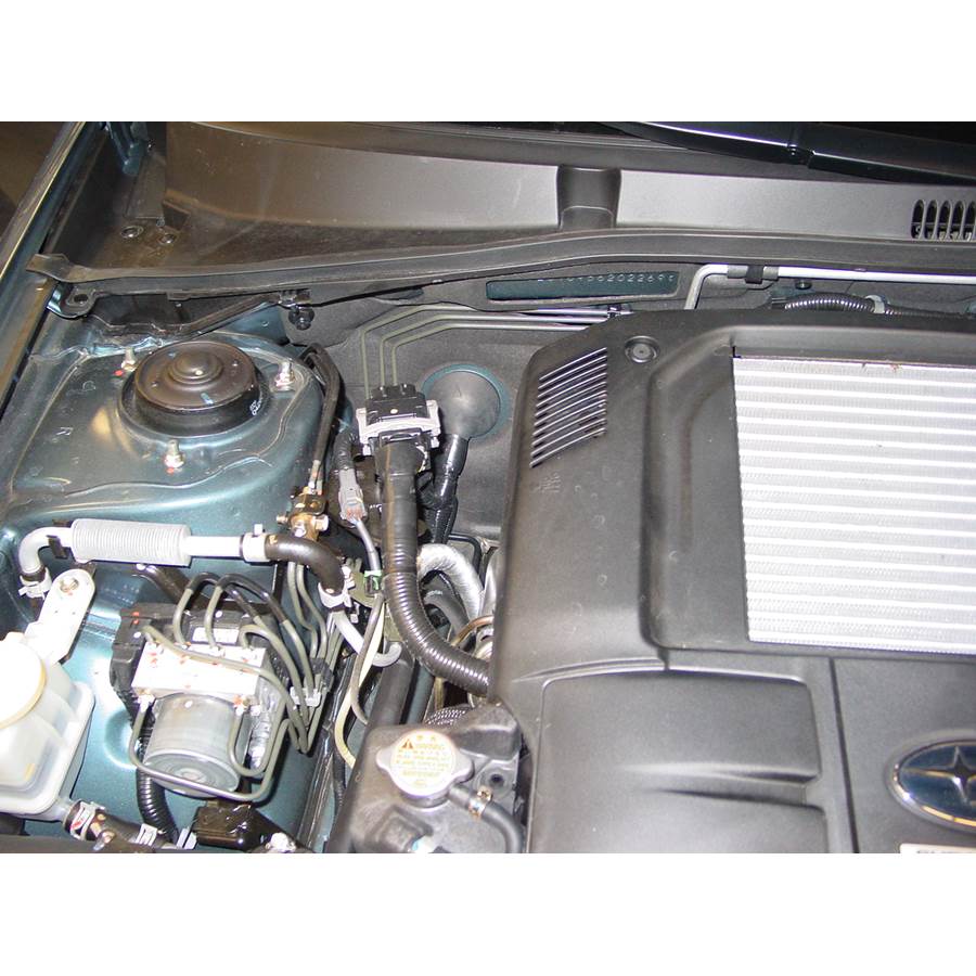 2006 Subaru Outback Firewall access